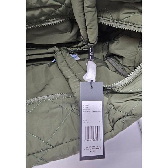 Marc Jacobs Quilted Nylon Medium Weekender Travel Bag Dark Green New ML2… - Picture 9 of 14